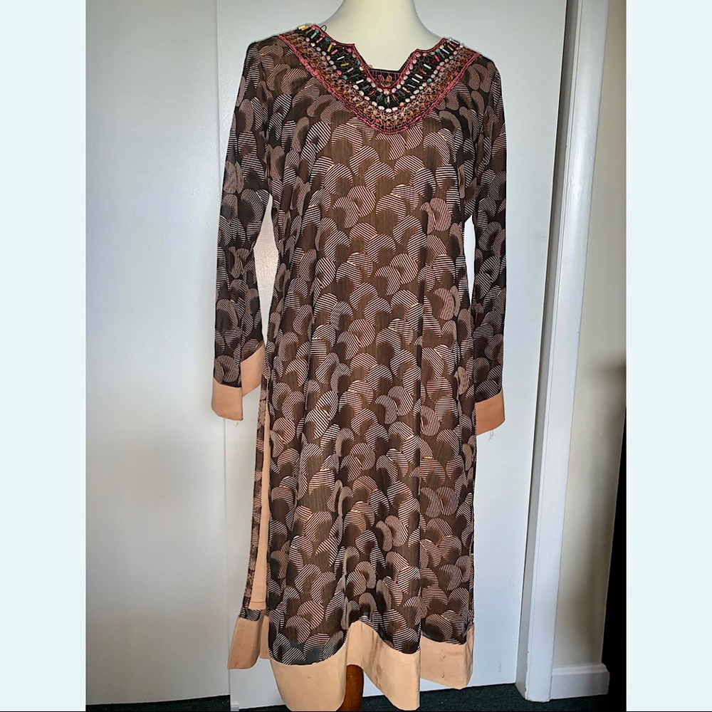 Ethnic Tunic with Beading